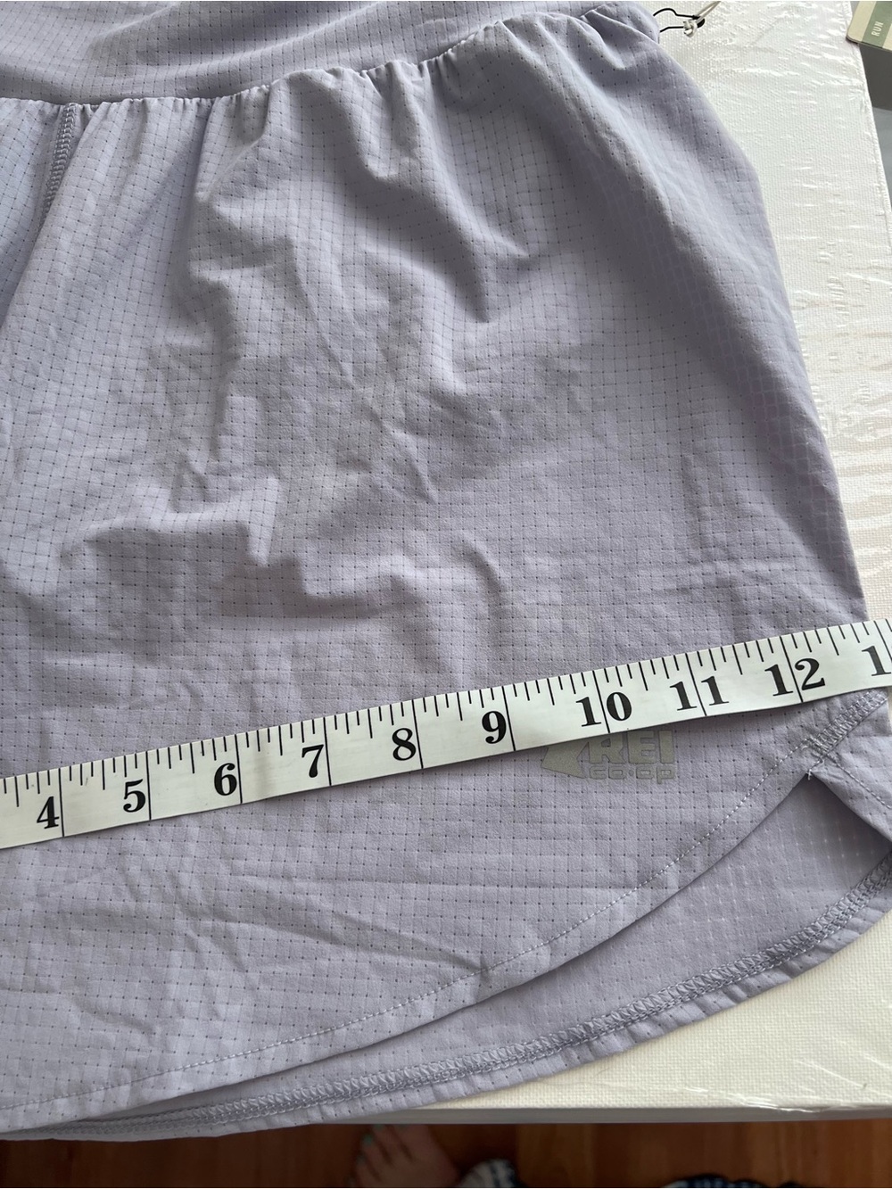 REI Co-op Swiftland 5" High-Rise Running Shorts Lilac Ash NWT Women's Size M - Picture 8 of 8